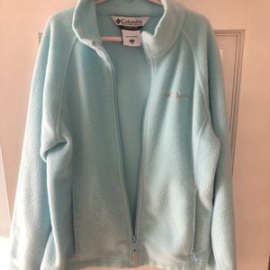 Columbia fleece zippered jacket